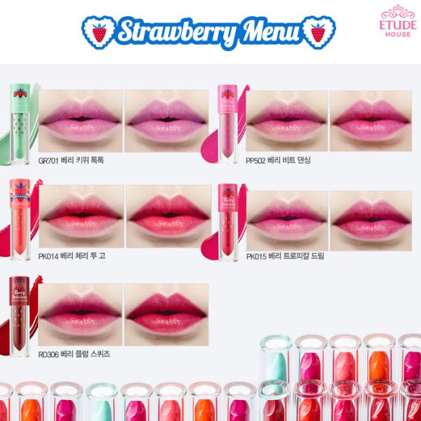 韓國Etude House全新草莓色新品 8款美妝物教你打造韓妹妝容